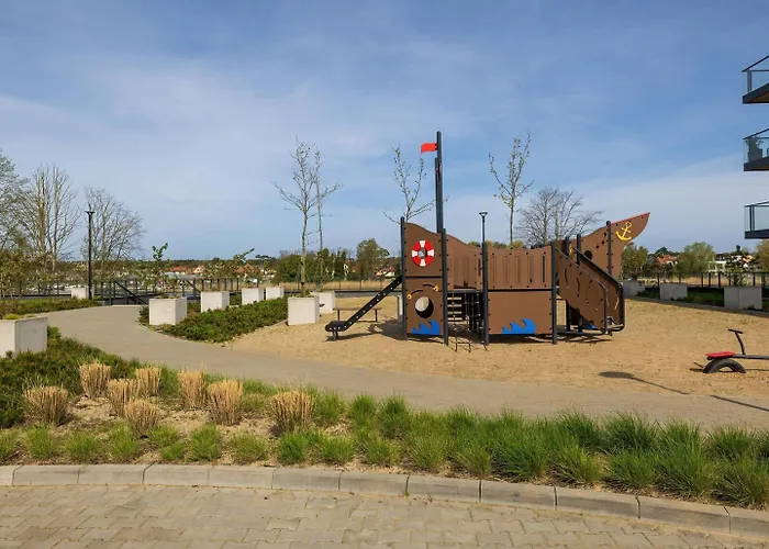 By Dziwna River With & Pool Dziwnów